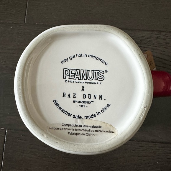 NWT double sided Peanuts x Rae Dunn mug - Picture 6 of 7